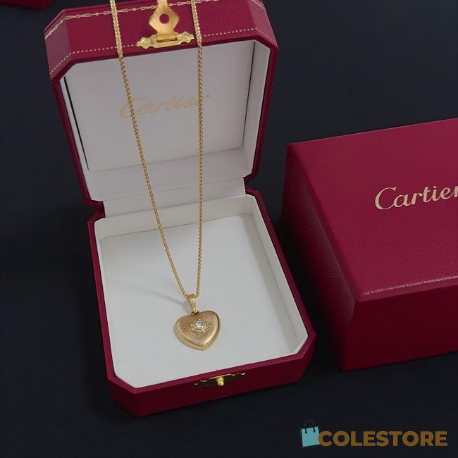 Colestore Cartier Heart Pendant Necklace - 1