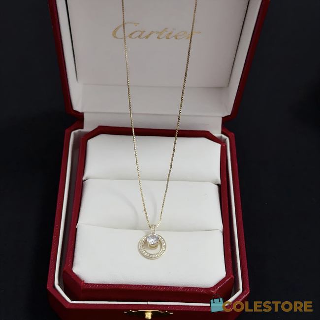 Colestore Cartier Diamond Pendant Necklace  - 1