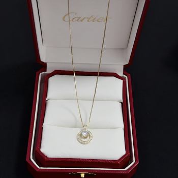 Colestore Cartier Diamond Pendant Necklace 