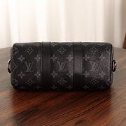 Colestore Louis Vuitton Keepall Bandoulière 25 Monogram Eclipse Black 15 x 11 x 25cm - 4