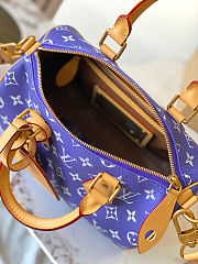 Colestore Louis Vuitton Speedy P9 Bandoulière 25 Amethyste 25x15x15cm - 2
