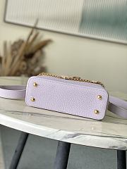 Colestore Louis Vuitton Capucines East-West Mini Misty Lilac 22x12x8cm - 5