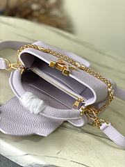 Colestore Louis Vuitton Capucines East-West Mini Misty Lilac 22x12x8cm - 4
