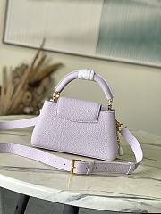 Colestore Louis Vuitton Capucines East-West Mini Misty Lilac 22x12x8cm - 2