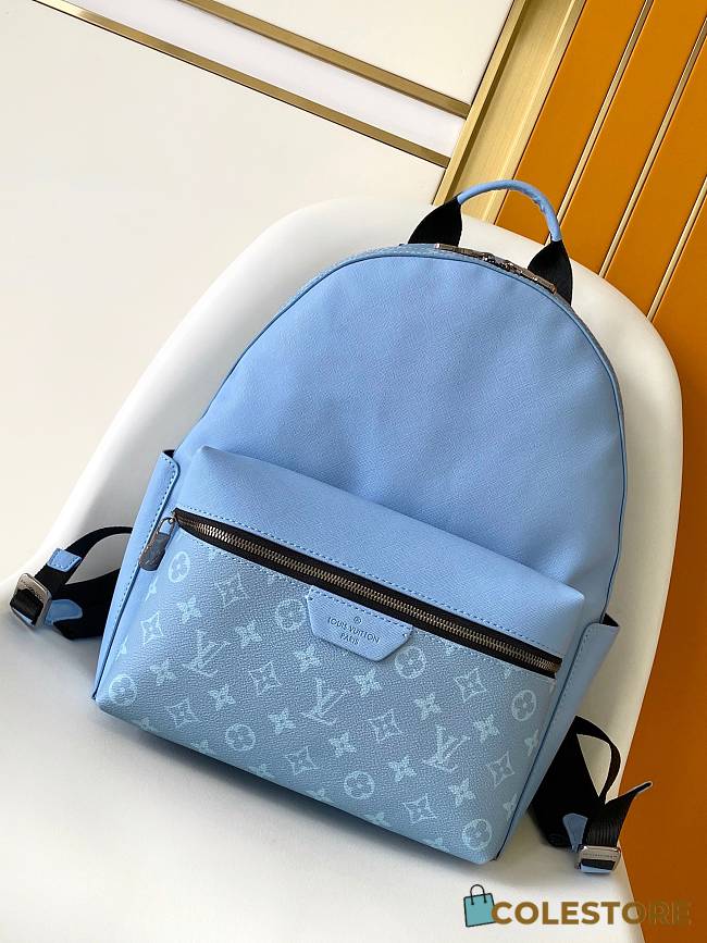 Colestore Louis Vuitton Discovery Backpack PM Sky blue 38x20x29cm - 1