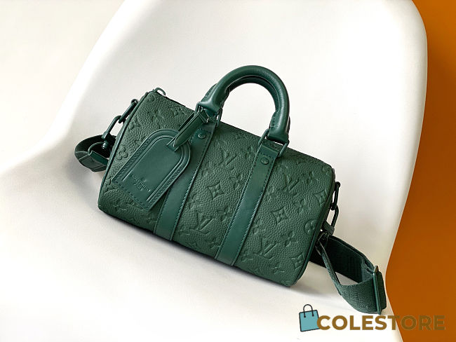 Colestore Louis Vuitton LV Keepall Bandouliere 25 Dark Green 25x15x15cm - 1