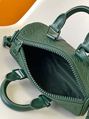 Colestore Louis Vuitton LV Keepall Bandouliere 25 Dark Green 25x15x15cm - 2