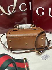 Colestore Gucci Diana Small Tote Bag in Cuir Leather 20x16x10cm - 2