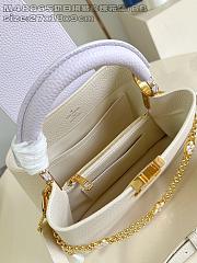 	 Colestore Louis Vuitton Capucines BB Misty Lilac/Light Ivory 27 x 9 x 18cm - 6