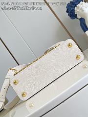 	 Colestore Louis Vuitton Capucines BB Misty Lilac/Light Ivory 27 x 9 x 18cm - 4