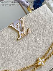 	 Colestore Louis Vuitton Capucines BB Misty Lilac/Light Ivory 27 x 9 x 18cm - 3