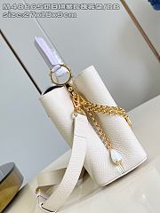 	 Colestore Louis Vuitton Capucines BB Misty Lilac/Light Ivory 27 x 9 x 18cm - 2