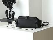 Colestore Prada Explore Medium Re-Nylon Shoulder Bag with Flap Black 30x14x10cm - 2