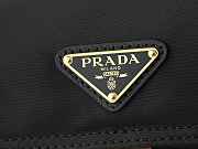 Colestore Prada Explore Medium Re-Nylon Shoulder Bag with Flap Black 30x14x10cm - 6