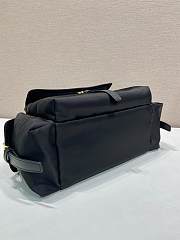 Colestore Prada Explore Medium Re-Nylon and Leather Tote Bag Black 31x17x11cm - 3