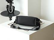 Colestore Prada Explore Large Re-Nylon and Leather Bag Black 32x22x11.5cm - 3
