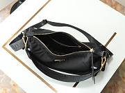 Colestore Prada Explore Large Re-Nylon and Leather Bag Black 32x22x11.5cm - 4