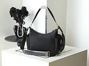 Colestore Prada Explore Large Re-Nylon and Leather Bag Black 32x22x11.5cm - 5