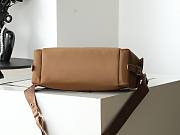 	 Colestore Prada Explore Large Re-Nylon and Leather Bag Brown 32x22x11.5cm - 6