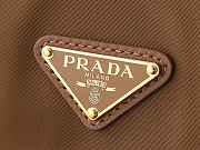 	 Colestore Prada Explore Large Re-Nylon and Leather Bag Brown 32x22x11.5cm - 3