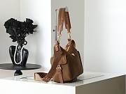 	 Colestore Prada Explore Large Re-Nylon and Leather Bag Brown 32x22x11.5cm - 4