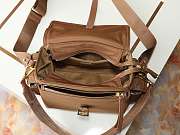 	 Colestore Prada Explore Medium Re-Nylon Shoulder Bag with Flap Brown 30x14x10cm - 3