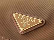 	 Colestore Prada Explore Medium Re-Nylon Shoulder Bag with Flap Brown 30x14x10cm - 2