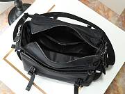 Colestore Prada Explore Re-Nylon and Leather Bag Black 42x22x20cm - 5