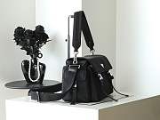 Colestore Prada Explore Re-Nylon and Leather Bag Black 42x22x20cm - 4