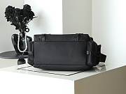 Colestore Prada Explore Re-Nylon and Leather Bag Black 42x22x20cm - 3