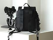 Colestore Prada Explore Re-Nylon and Leather Backpack Black 38x37x20cm - 4