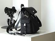 Colestore Prada Explore Re-Nylon and Leather Backpack Black 38x37x20cm - 2
