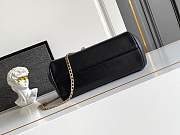 Colestore Prada Tumulte Small Nappa Leather Bag Black 24x13x13cm - 4