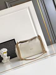 	 Colestore Prada Tumulte Small Nappa Leather Bag White 24x13x13cm - 1
