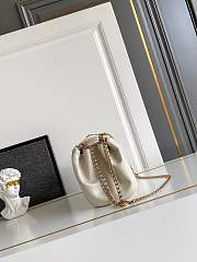	 Colestore Prada Tumulte Small Nappa Leather Bag White 24x13x13cm - 3