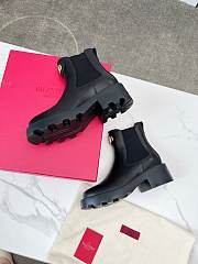 Colestore Valentino Garavan Vlogo Signature Calfskin Ankle Boot 55Mm Black - 6