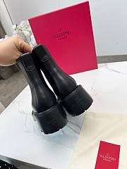 Colestore Valentino Garavan Vlogo Signature Calfskin Ankle Boot 55Mm Black - 5