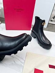 Colestore Valentino Garavan Vlogo Signature Calfskin Ankle Boot 55Mm Black - 2