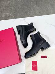 Colestore Valentino Garavan Vlogo Signature Calfskin Ankle Boot 55Mm Black - 3