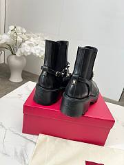 Colestore Valentino Garavani Rockstud Chelsea Boots with Studs Black - 6