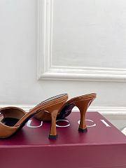 Colestore Gucci Women's Slide Sandal With Horsebit in Brown 8.5cm - 4