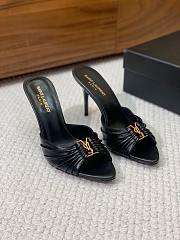 Colestore YSL Saint Laurent Heeled Sandals Black - 2