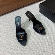Colestore YSL Saint Laurent Heeled Sandals Black - 3