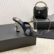 Colestore YSL Saint Laurent Opyum Mules In Satin Crepe Black - 5