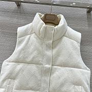 Colestore White Goose Down Vest - 4