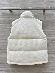 Colestore White Goose Down Vest - 5