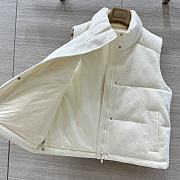 Colestore White Goose Down Vest - 3