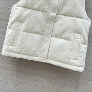 Colestore White Goose Down Vest - 2