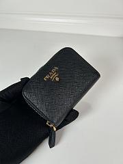 Colestore Prada Saffiano Leather Black Coin Purse 10x8cm - 2