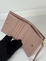 Colestore Prada Cameo Small Leather Wallet Blush Pink 11.5x9.5cm - 2